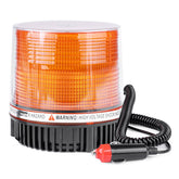 LED výstražné svetlo s oranžovým blikaním a magnetom