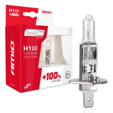 Halogénové žiarovky H1 LumiTec Silver +100% DUO