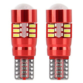 Biela LED žiarovka T10 W5W s CANBUS a 27 diódami SMD 3014