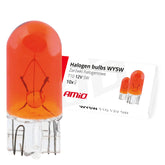 10 oranžových halogénových žiaroviek WY5W T10 5 W 12 V