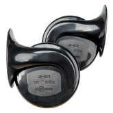 12V fanfarehorn i sæt med 2 horn