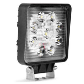 Pracovné svetlo AWL07 s 9 LED – set spredu