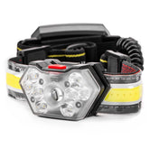 LED čelovka LH04 s COB svetlom