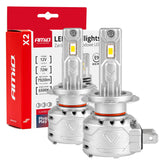 LED žiarovky do predných svetlometov H7 série X2 s bielym svetlom 6500K