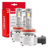 LED žiarovky H8 H9 H11 H16 s aktívnym chladením