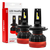 LED žiarovky do predných svetlometov H4/H19 X3