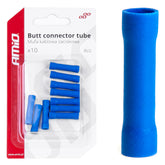 Blå butt connector-samlemuffer til ledere på 0,75-2,5 mm²