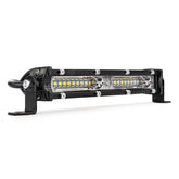 Tenké LED pracovné svetlo 18 cm so sústredeným bodovým svetlom