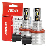 LED žiarovky H8 H9 H11 H16 s bielym svetlom 6500 K