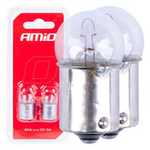 Halogénové žiarovky R5W s päticou BA15s, 12 V a 5 W