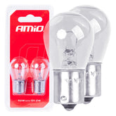 Halogénové žiarovky P21W s päticou BA15s, 12 V a 21 W