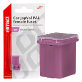 JAPVAL PAL female mikro poistky 30A, 2 ks.
