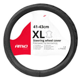 Kožený poťah volantu SWC-51-XL z pravej kože na volant s priemerom 41–43 cm