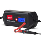 Digital batterioplader til 6V og 12V batterier