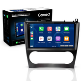 Mercedes-Benz W203 – 9" rádio s Apple CarPlay a Android Auto