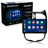 Peugeot 206 04-08 - 9" autorádio s Apple CarPlay a Android Auto
