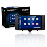 Smart Fortwo 11-15 - 9" rádio s Apple CarPlay a Android Auto