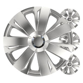 Strieborné puklice Energy 16", sada 4 ks.