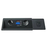 VW Passat & Arteon 2016-2019 USB-C rýchlonabíjačka a 12V rozbočovač do autozapaľovača