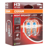 Halogénová žiarovka Osram H3 NIGHT BREAKER LASER 12 V 55 W