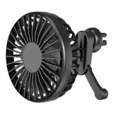 Carpoint ventilátor s mriežkou USB-A Ø10,5 cm 5 V