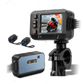 Motocyklová kamera do auta 2” s prednou a zadnou kamerou 1080P – kompaktné bezpečnostné riešenie pre motocykle.