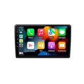 Iveco Daily 07-14 - 9" autorádio s Apple CarPlay a Android Auto, dotykovým displejom s navigáciou a ikonami aplikácií.