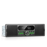 1 DIN autorádio so zabudovaným reproduktorom, Bluetooth, FM/AM a MP3 prehrávačom