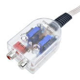 2-kanálový High to Low Converter – RCA line output adaptér pre autorádio do auta