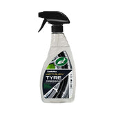 Turtle Wax Wet 'N' Black lesk na pneumatiky 500 ml – dlhotrvajúci mokrý vzhľad