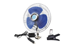 Bilventilator i metal med clips til 24 V