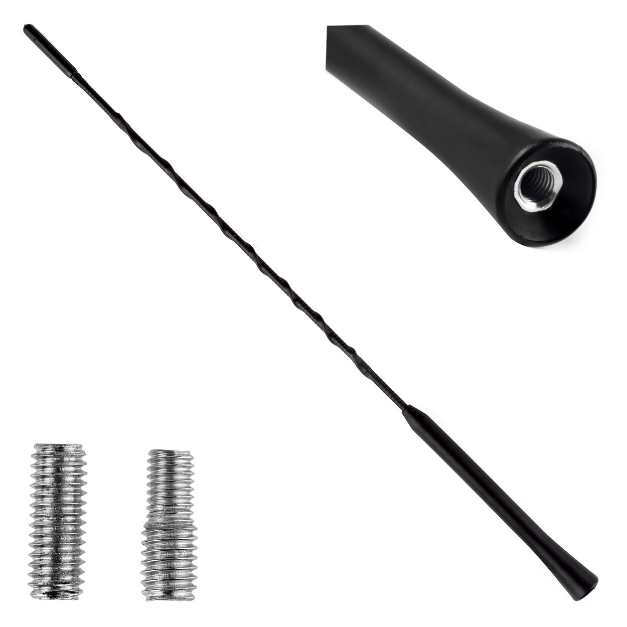 Autoanténa s 41 cm anténnym prútom a adaptérom 5/6 mm