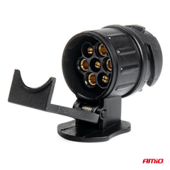 Adaptér na príves 13/7 so 7-pólovým výstupom a plastovým krytom
