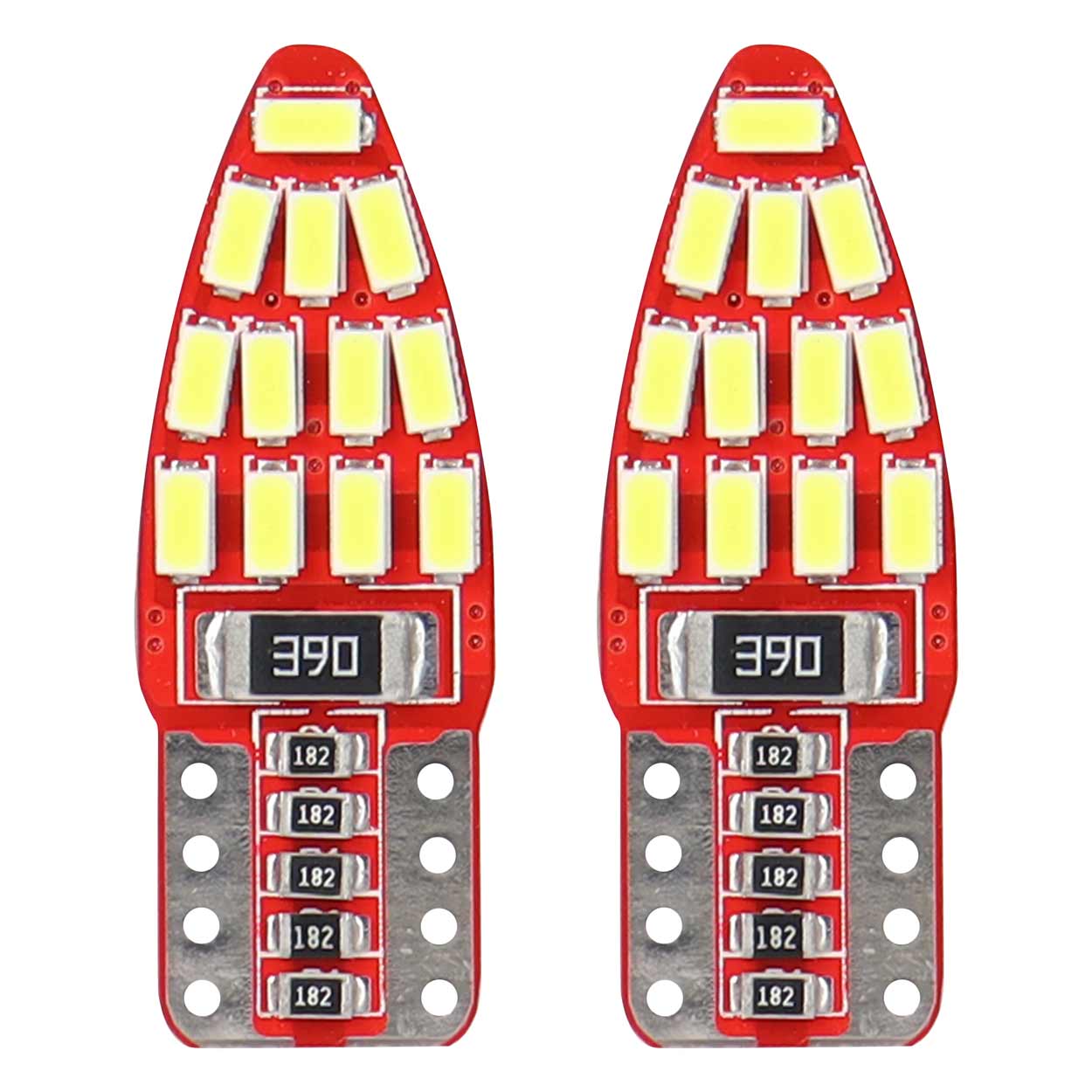 LED žiarovka T10e W5W s CANBUS a 24 SMD 3014 LED diódami