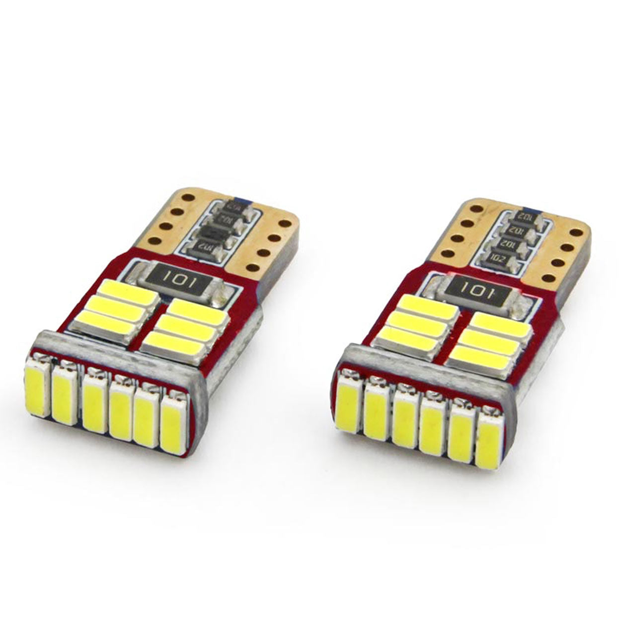 LED žiarovky W5W T10 s rozmermi 23 x 12 mm