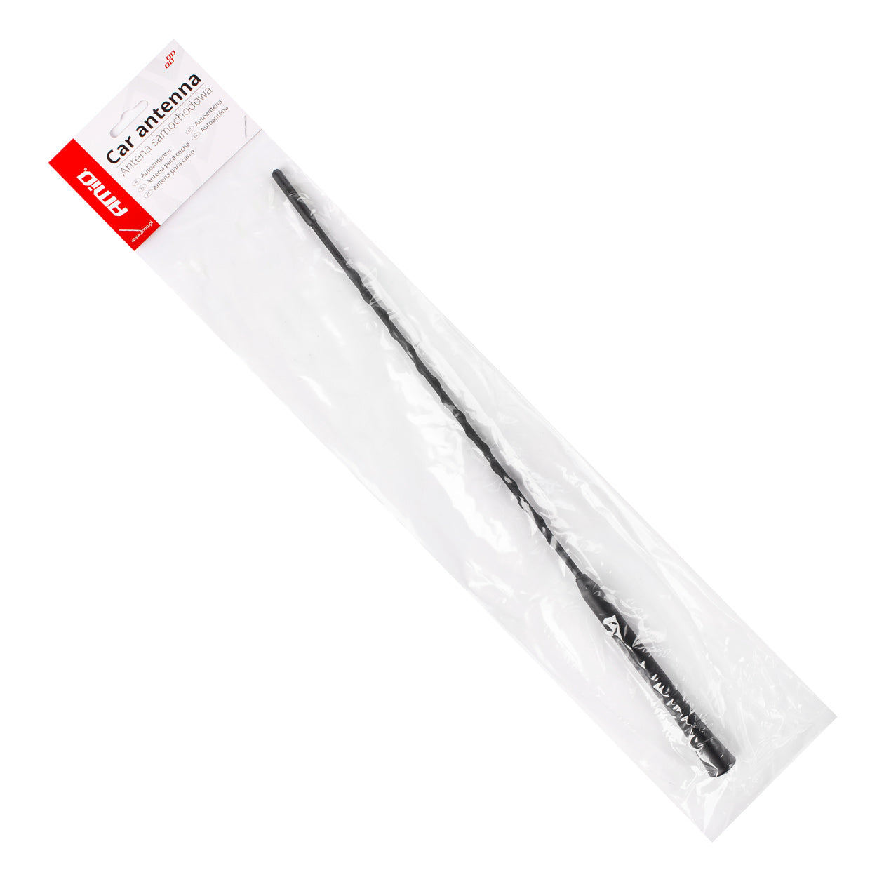 Bilantenne-mast med 6 mm gevind