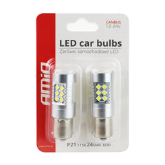 LED-pære 1156 BA15S P21W med 800 lumen
