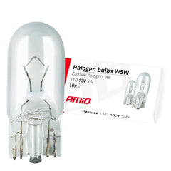 Halogénové žiarovky W5W T10 12 V, 10 ks.