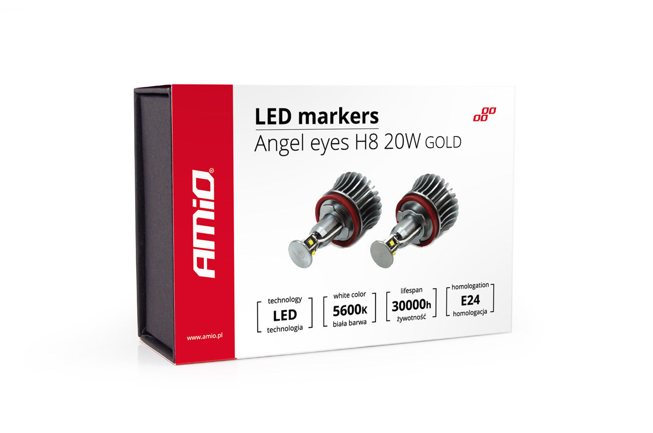LED markery H8 20W GOLD pre BMW
