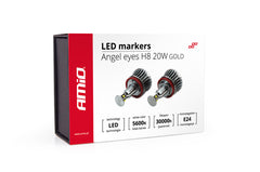 LED markery H8 20W GOLD pre BMW