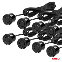 Parkeringsassistent med 8 sensorer og buzzer