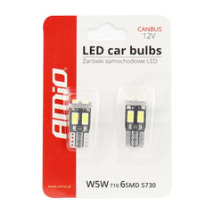 CANBUS LED pære T10 W5W til bilens lys