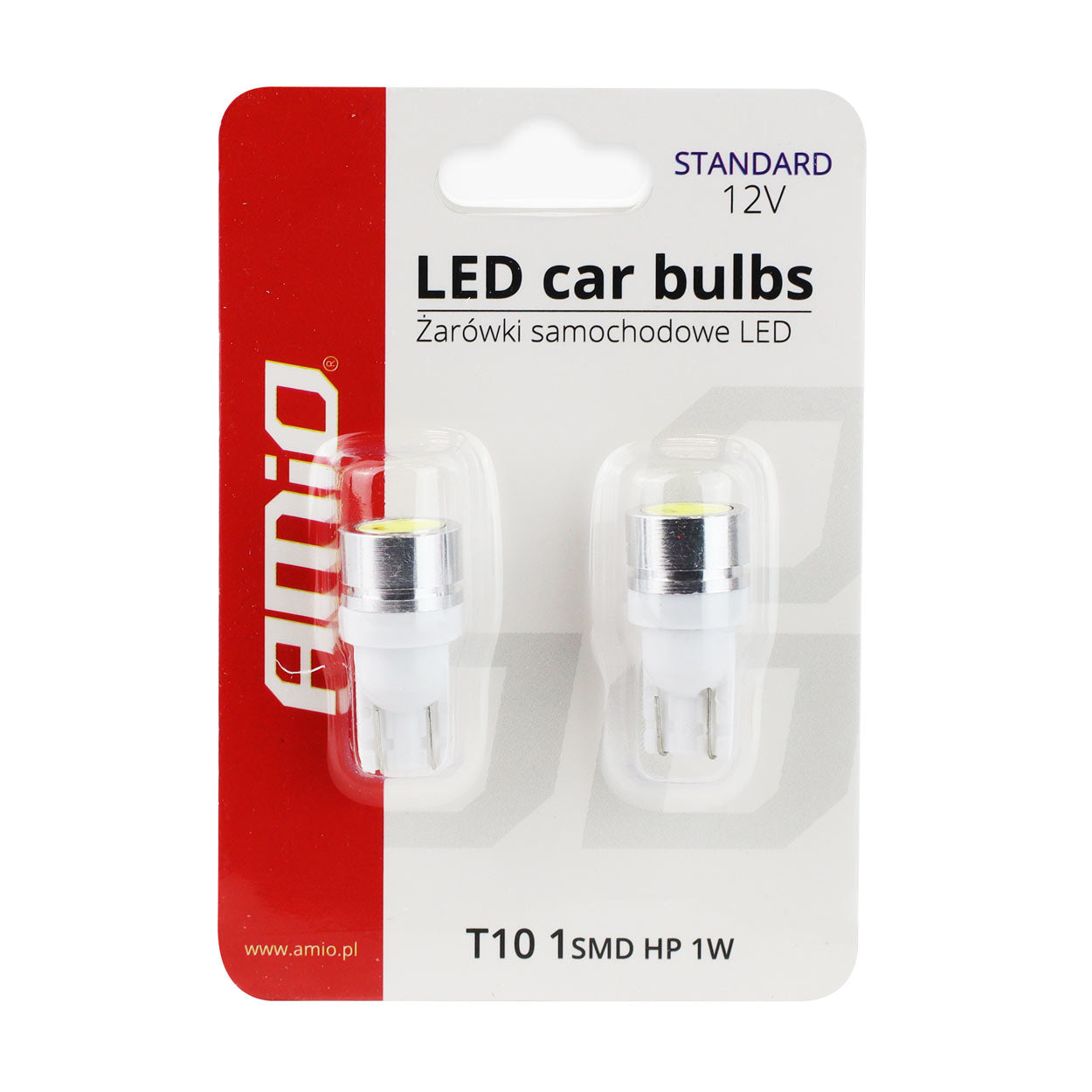 LED-pære T10 W5W til 12 V