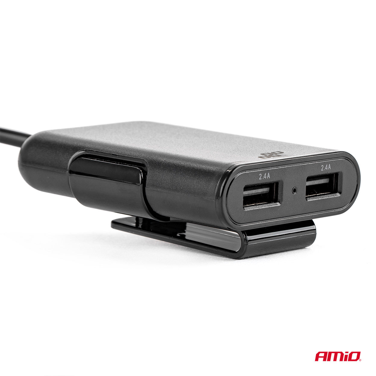 USB autonabíjačka s USB portmi vpredu aj vzadu