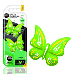Aroma Car Butterfly Lemon bilduft formet som en sommerfugl
