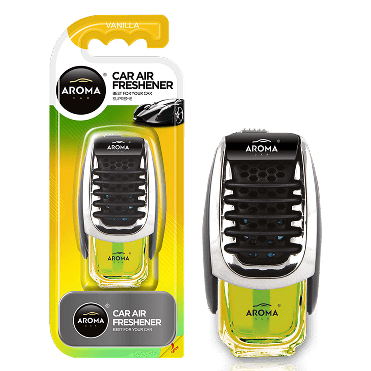Aroma Car Supreme Vanilka – vôňa do auta na ventilačnú mriežku