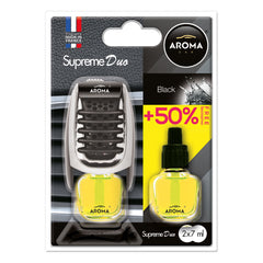 Supreme Duo Black vôňa do auta na ventilačnú mriežku