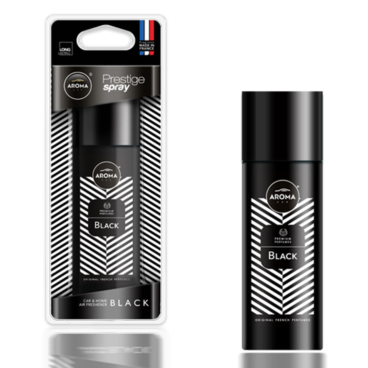 Aroma Prestige Spray Black bilduft i sprayflaske på 50 ml