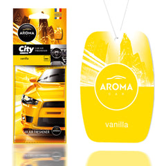 Aroma Car City Card vôňa do auta s vôňou vanilky