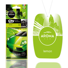 AROMA CAR CITY CARD Lemon vôňa do auta